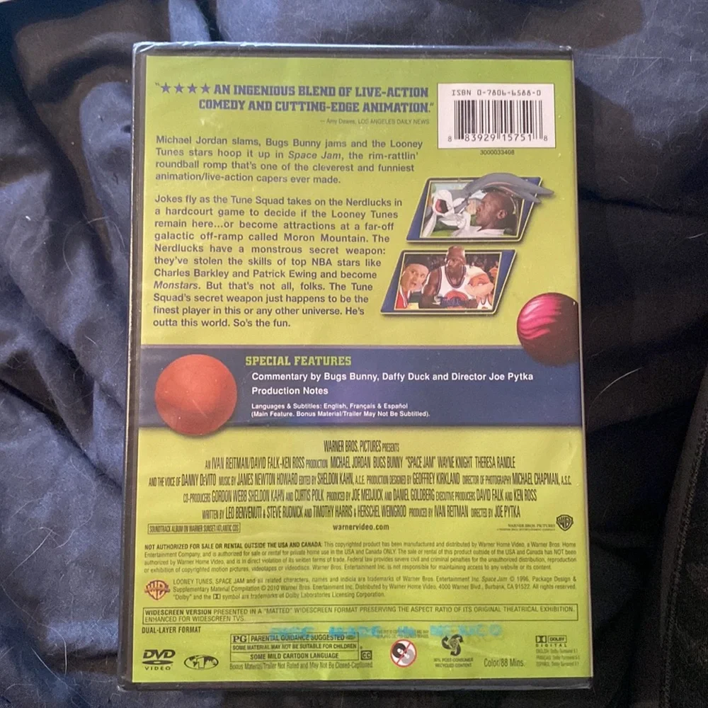 Space Jam DVD - Picture 2 of 2